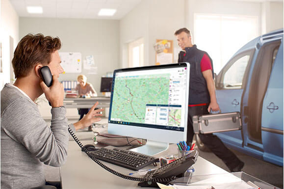 GPS system monitorowanie trasy