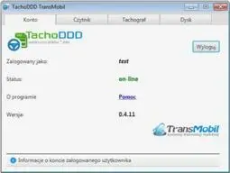 TachoDDD - oprogramowanie Windows