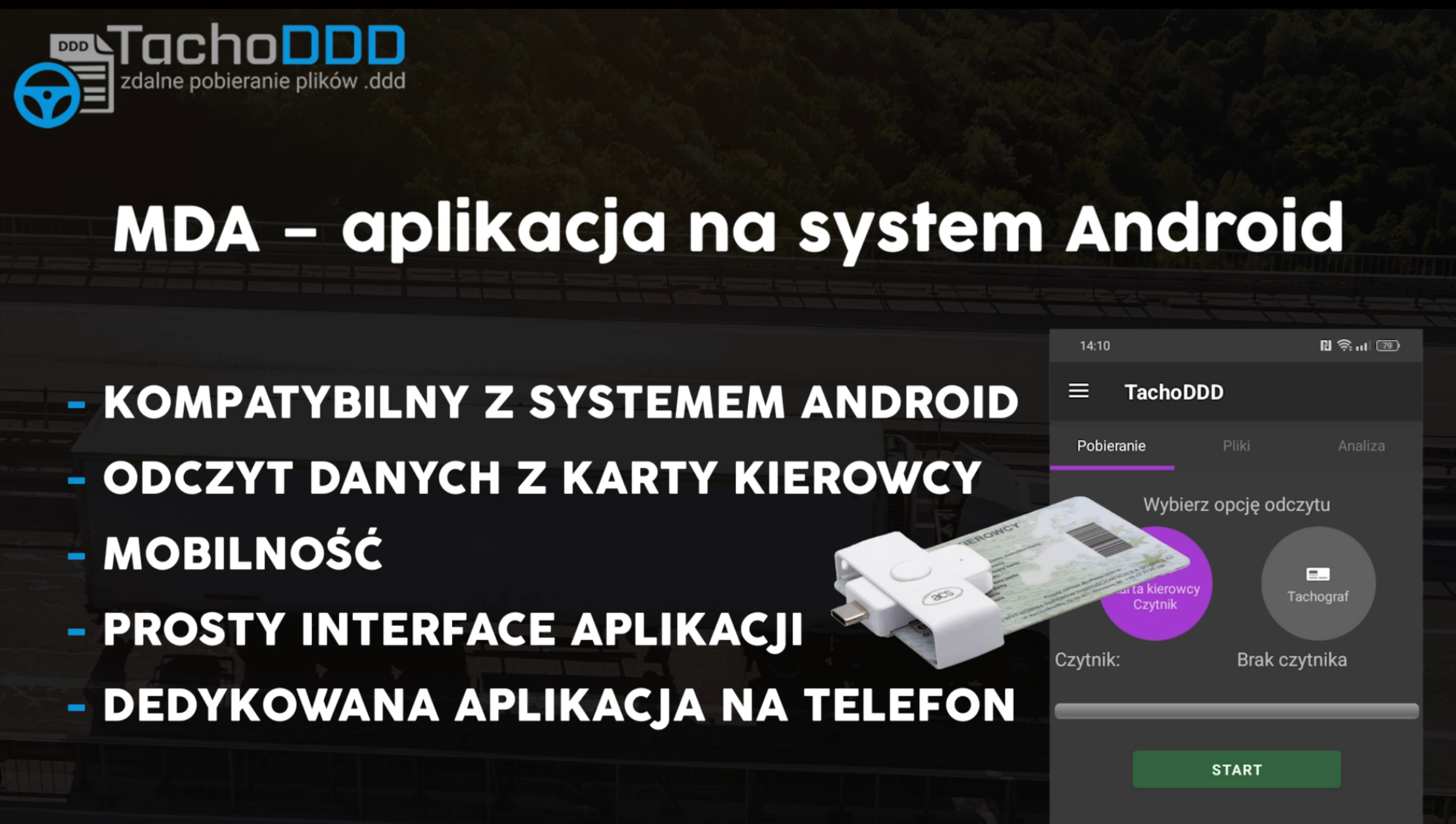 aplikacja mda z urzadzeniem usb-c